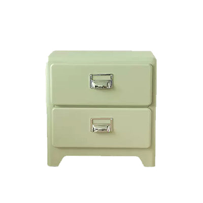 Traditional Japanese Macarons Rectangular Cube ABS Side Table 2/3/4/5 - Drawer For Living Room