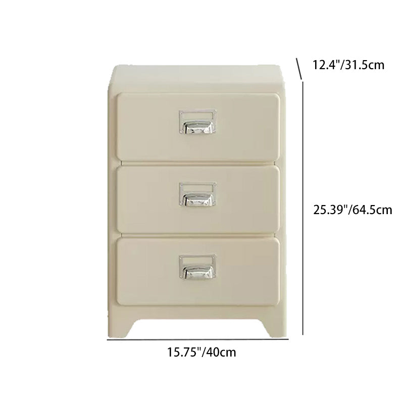Traditional Japanese Macarons Rectangular Cube ABS Side Table 2/3/4/5 - Drawer For Living Room