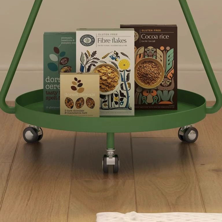 Mesa auxiliar de hierro completa de árbol de Navidad creativo contemporáneo de 3 niveles para sala de estar 