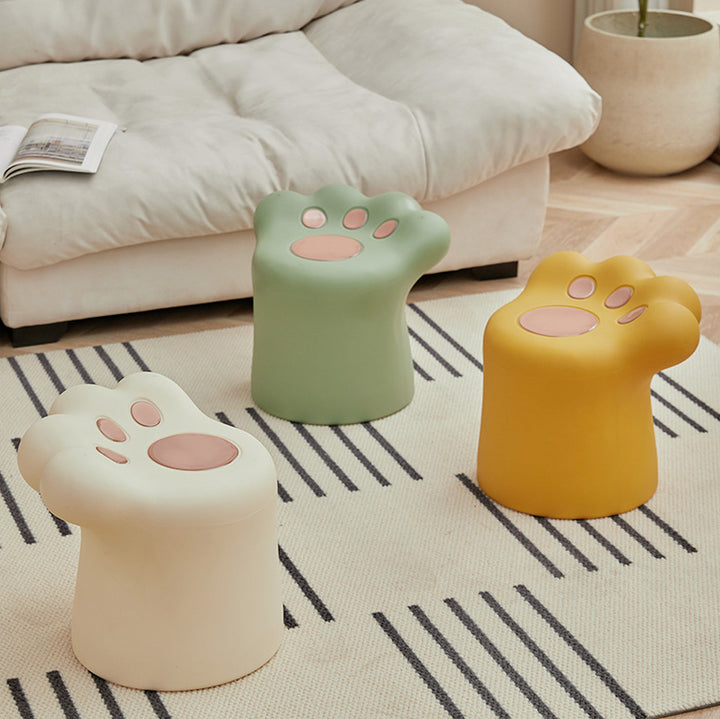 Table d'appoint et ensemble de chaises contemporains nordiques pour chat avec griffoir en PE pour salon 