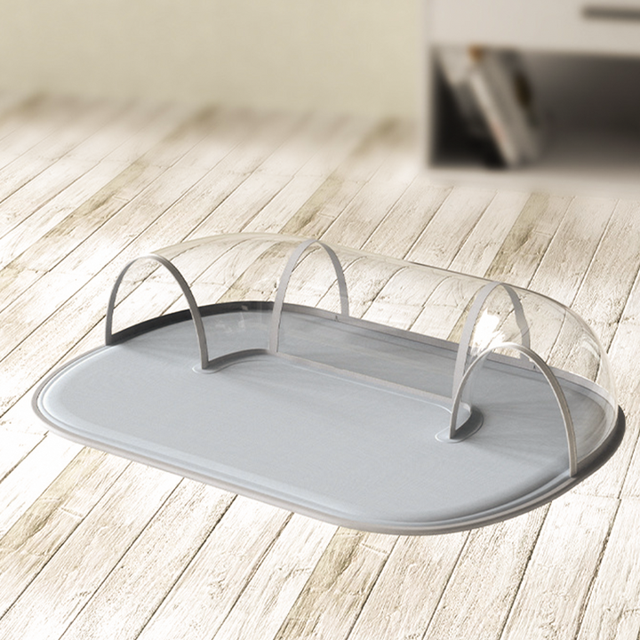 Modern Minimalist Rectangular PVC Fabric Cooling Cat Bed Pet Tunnel For Living Room