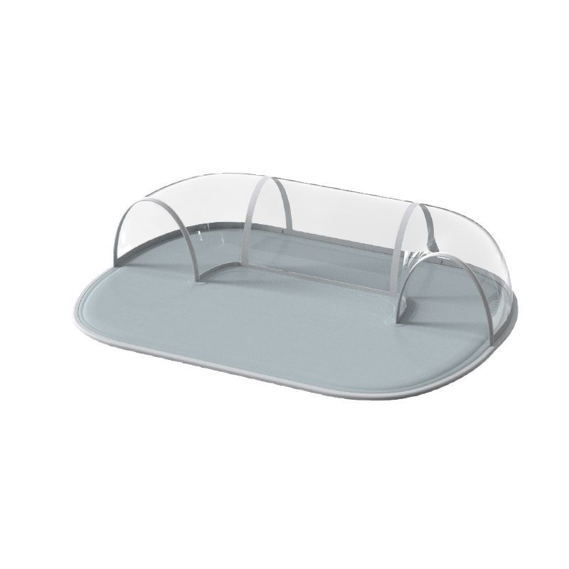 Modern Minimalist Rectangular PVC Fabric Cooling Cat Bed Pet Tunnel For Living Room