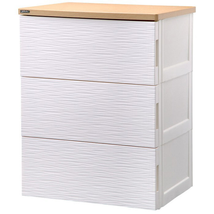 Modern Minimalist Rectangular MDF Plastic Storage Cabinet With 3/4/5 Drawers For Living Room