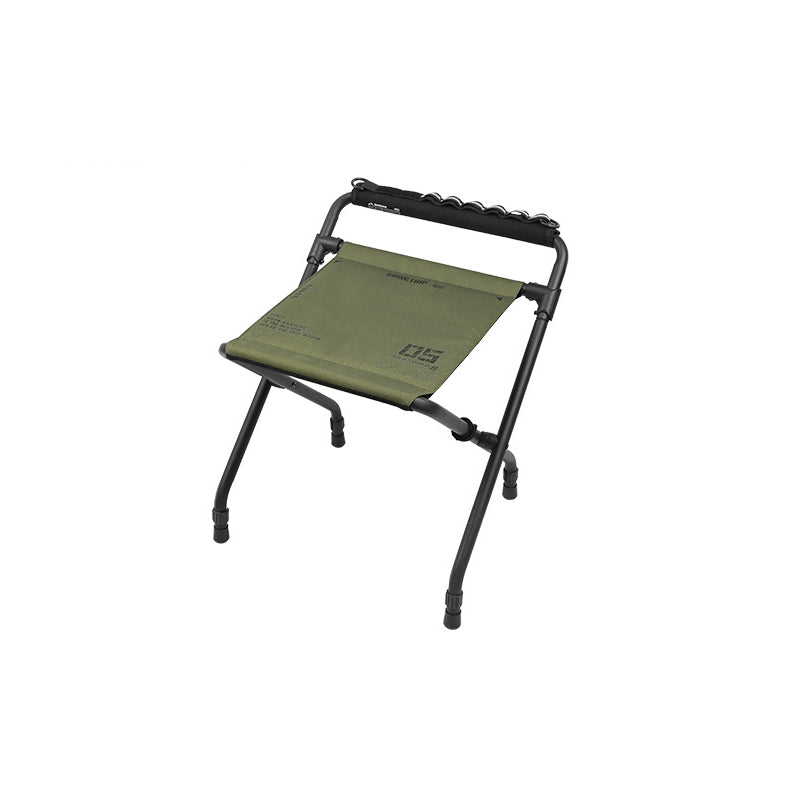 Modern Minimalist Oxford Fabric Aluminum Alloy Adjustable Foldable Camping Chair Backless Armless For Outdoor