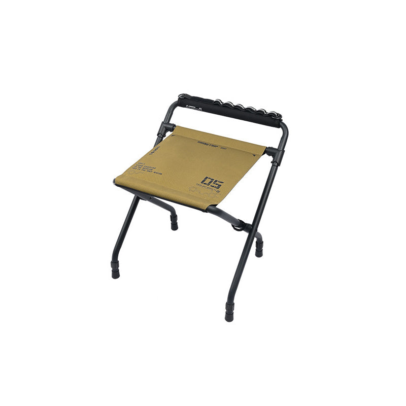 Modern Minimalist Oxford Fabric Aluminum Alloy Adjustable Foldable Camping Chair Backless Armless For Outdoor