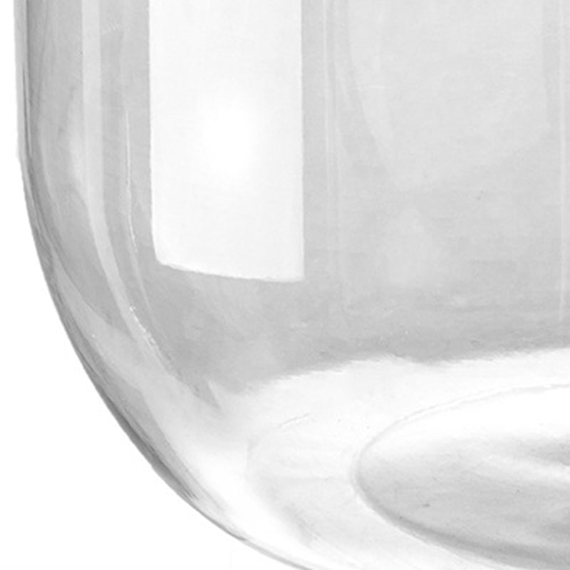Modern Minimalist PP &amp; PET Transparent Storage Ottoman Space-Saving Stackable Round With Lid Backless Armless Storage Stool For Living Room