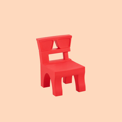 Zeitgenössischer nordischer quadratischer Kunststoffhocker für Kinderzimmer & Wohnzimmer 