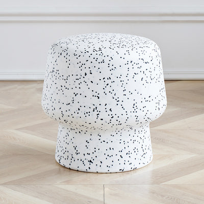 Zeitgenössischer kreativer runder Kunststoffhocker für Schlafzimmer- und Wohnzimmer-Sitzgelegenheiten 
