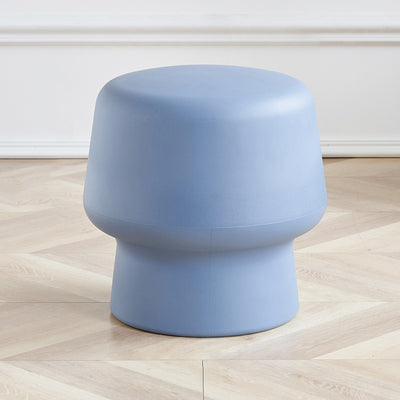 Zeitgenössischer kreativer runder Kunststoffhocker für Schlafzimmer- und Wohnzimmer-Sitzgelegenheiten 