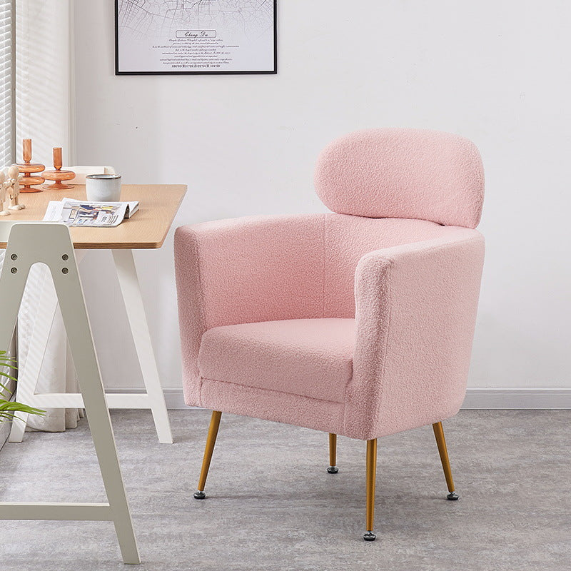 Zeitgenössisches nordisches Lammwoll-Sofa mit ergonomischem Design für Schlafzimmer, Wohnzimmer 