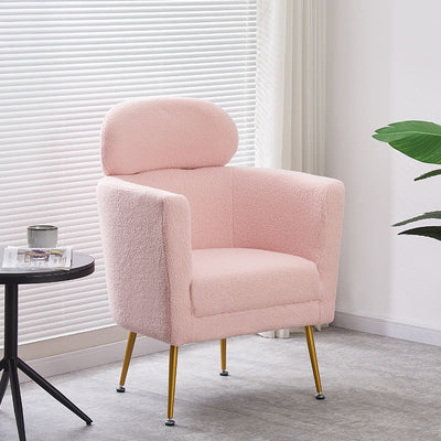 Zeitgenössisches nordisches Lammwoll-Sofa mit ergonomischem Design für Schlafzimmer, Wohnzimmer 