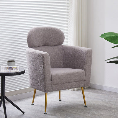 Zeitgenössisches nordisches Lammwoll-Sofa mit ergonomischem Design für Schlafzimmer, Wohnzimmer 