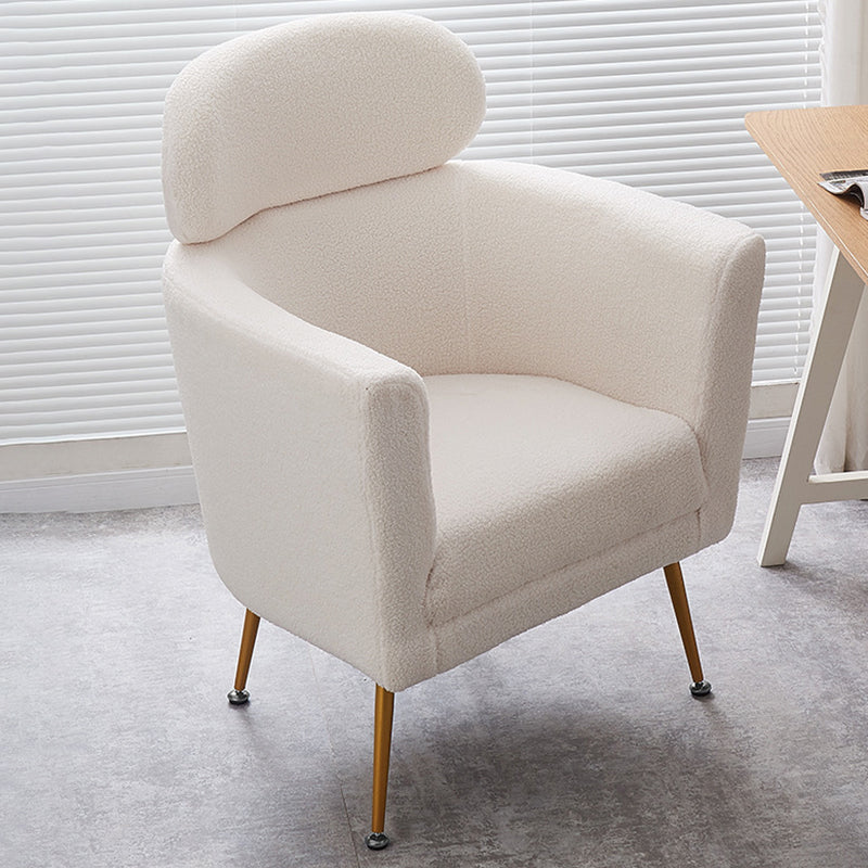 Zeitgenössisches nordisches Lammwoll-Sofa mit ergonomischem Design für Schlafzimmer, Wohnzimmer 