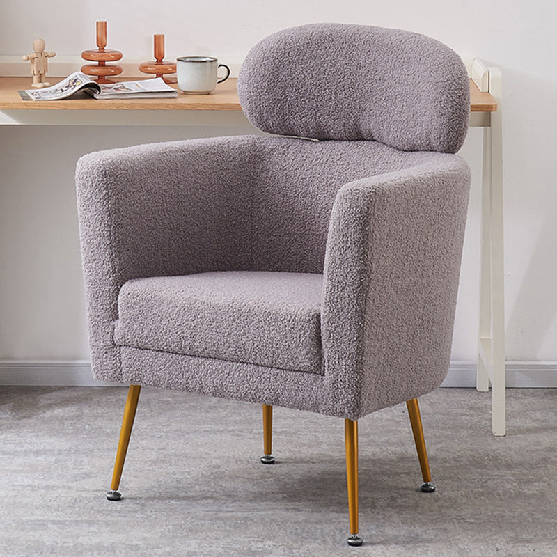 Zeitgenössisches nordisches Lammwoll-Sofa mit ergonomischem Design für Schlafzimmer, Wohnzimmer 