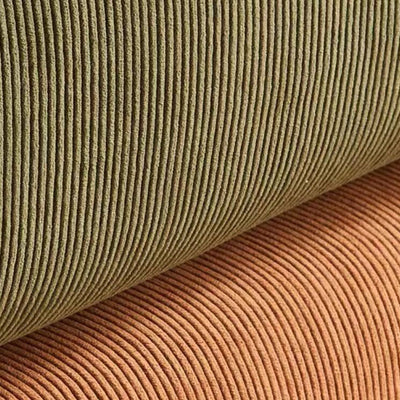 Contemporary Nordic Corduroy Square Sofa Chair For Bedroom And Living Room