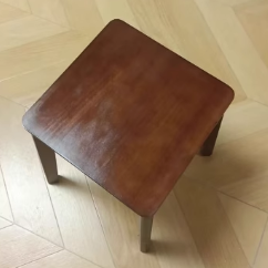 Moderna silla de comedor cuadrada minimalista de madera y cuero con diseño apilable para dormitorio, sala de estar y comedor 
