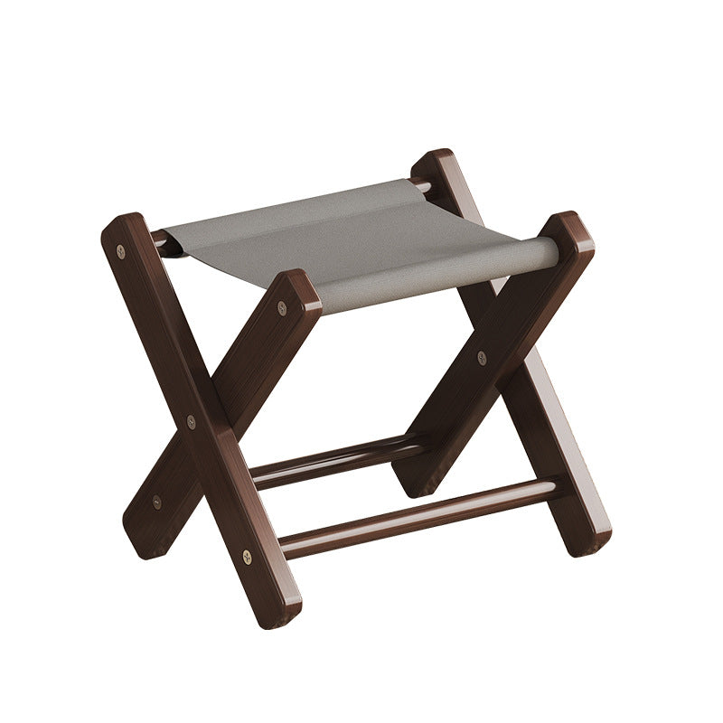 Moderner minimalistischer X-förmiger Nan-Bambus-MDF-Oxford-Stoff-Klapp –  BulbSquare