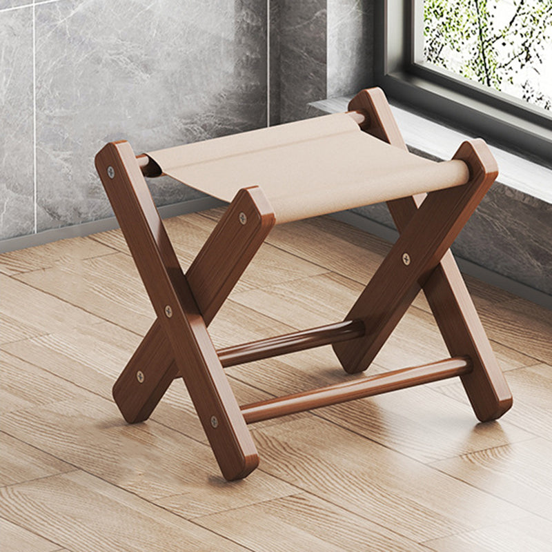 Moderner minimalistischer X-förmiger Nan-Bambus-MDF-Oxford-Stoff-Klapp –  BulbSquare