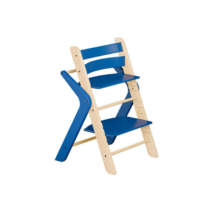 Contemporary Creative Geometric Beech Wood Solid Wood Plywood Adjustable Kids Dining Chair Backrest Armless For Dining Room