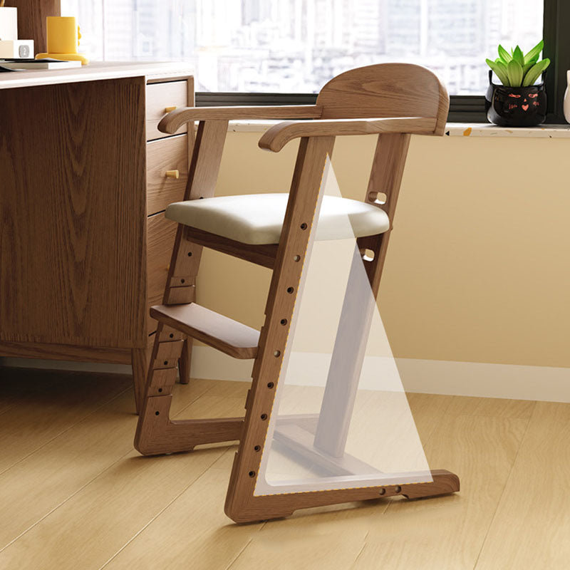 Chaise de salle à manger pour enfants en bois d&