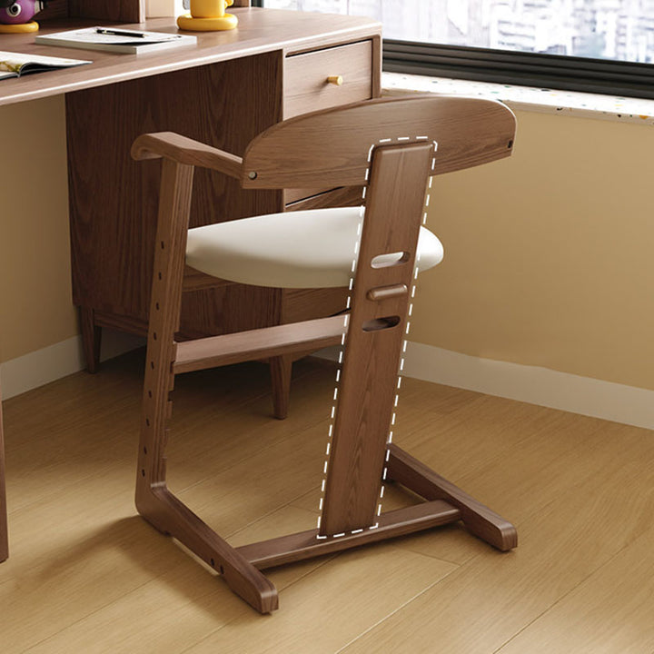 Chaise de salle à manger pour enfants en bois d&