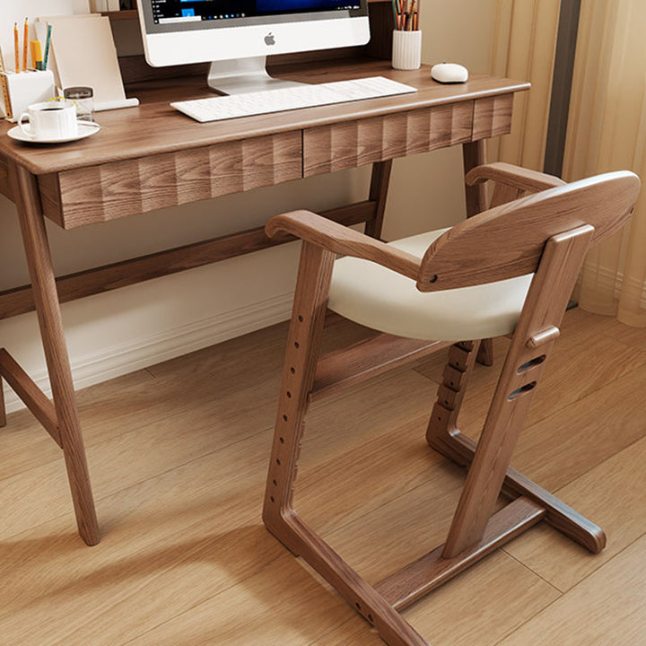 Chaise de salle à manger pour enfants en bois d&