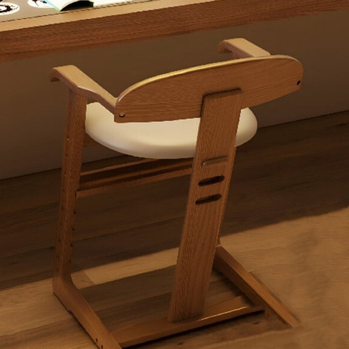 Chaise de salle à manger pour enfants en bois d&