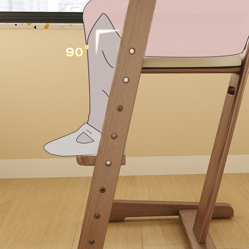 Chaise de salle à manger pour enfants en bois d&