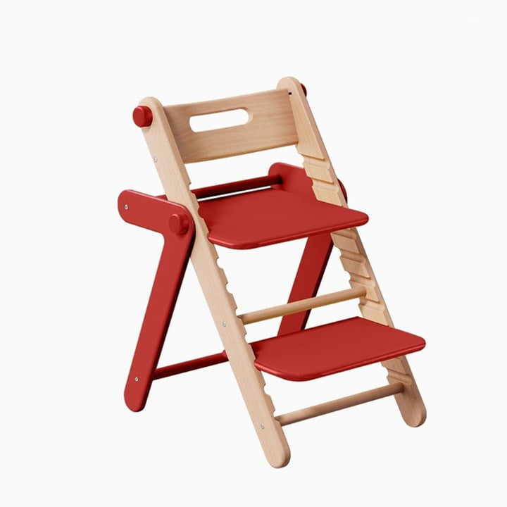 Chaise lounge pour enfants moderne minimaliste géométrique en hêtre et contreplaqué de bois massif, réglable, sans accoudoirs, avec dossier, pour salle à manger et bureau 
