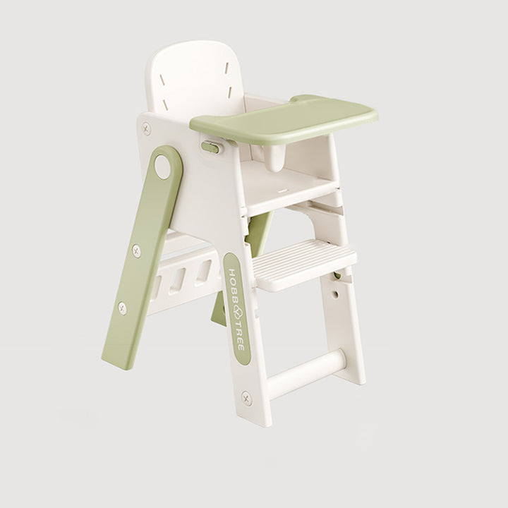 Zeitgenössischer nordischer umweltfreundlicher HDPE PP Kunststoff trapezförmiger Kinder faltbarer verstellbarer Esszimmerstuhl Rückenlehne Armlehne für Esszimmer 