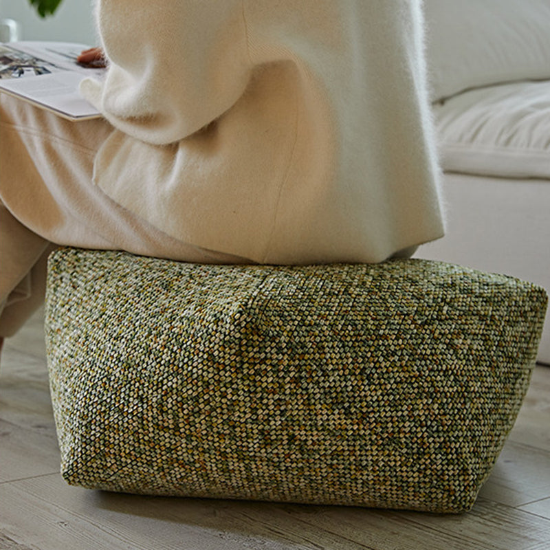 Tabouret bas portable en polyester EPP de style scandinave contemporain en forme d&