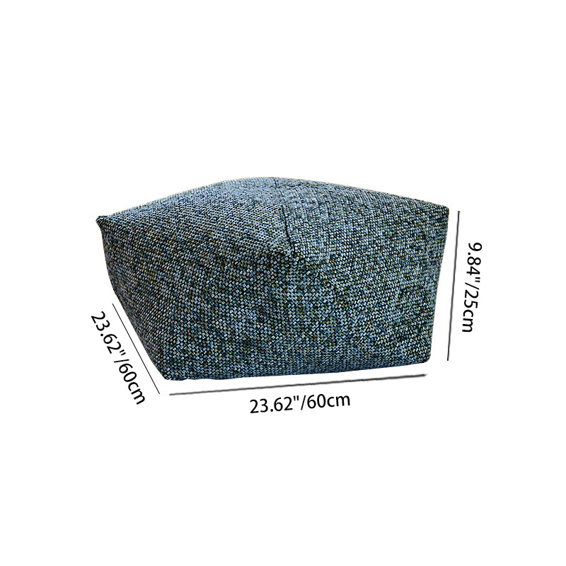 Tabouret bas portable en polyester EPP de style scandinave contemporain en forme d&