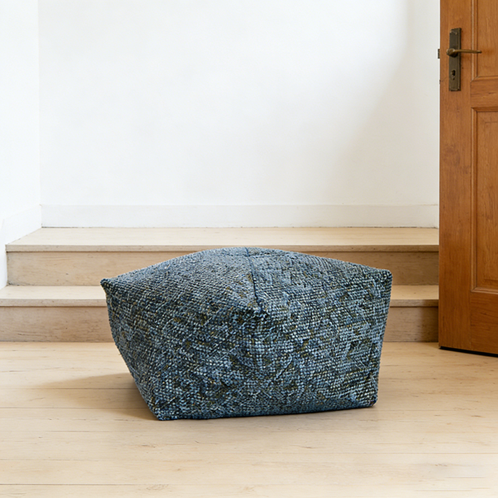 Tabouret bas portable en polyester EPP de style scandinave contemporain en forme d&