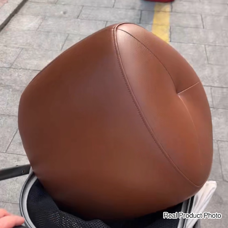 Taburete bajo sin respaldo ni reposabrazos de madera de pino escandinava contemporánea, cuero sintético, esponja, forma triangular redondeada, para sala de estar 