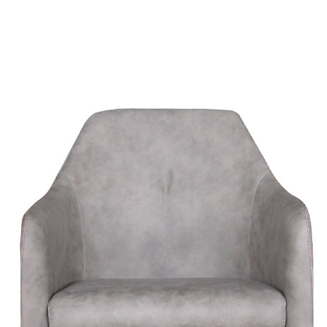 Contemporary Creative Fabric Metal Square Curved Desk Chair With Mobility For Home Office
