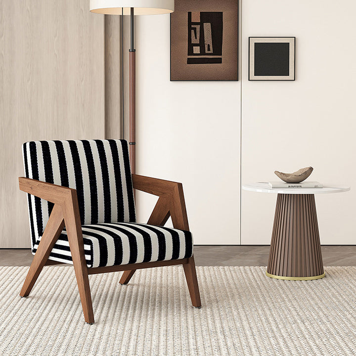 Silla de acento cuadrada de madera de caucho china tradicional con tela de lino y terciopelo con respaldo y reposabrazos para sala de estar 