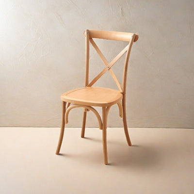 Contemporary Scandinavian Solid Wood Rattan Curved Square Dining Chair With Backrest For Dining Room