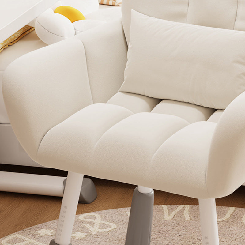Silla de tocador rectangular cuadrada de metal minimalista moderna de terciopelo con respaldo y reposabrazos para dormitorio 