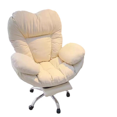 Modern Minimalist Tech Fabric Metal Curved Grid Desk Chair With Backrest & Armrests For Home Office