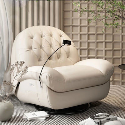 Contemporary Scandinavian Cat Scratch Leather Chenille Velvet Metal Semi-Circle Grid Accent Chair With Backrest For Living Room