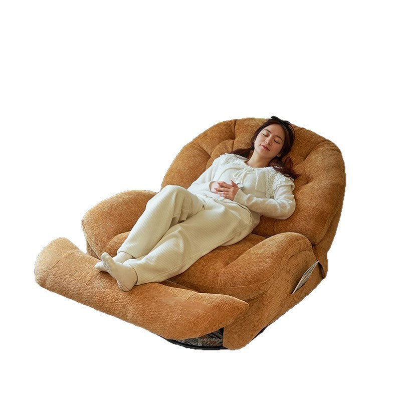 Contemporary Scandinavian Cat Scratch Leather Chenille Velvet Metal Semi-Circle Grid Accent Chair With Backrest For Living Room