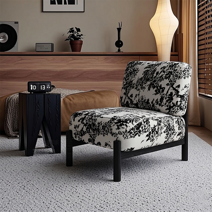 Sillón auxiliar cuadrado cilíndrico de metal con tela sherpa de estilo francés tradicional con respaldo para sala de estar 