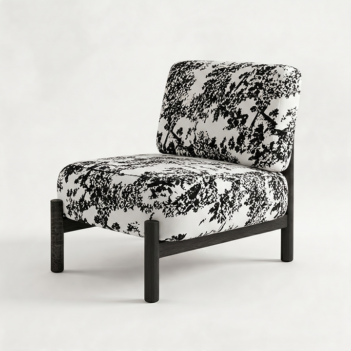 Sillón auxiliar cuadrado cilíndrico de metal con tela sherpa de estilo francés tradicional con respaldo para sala de estar 
