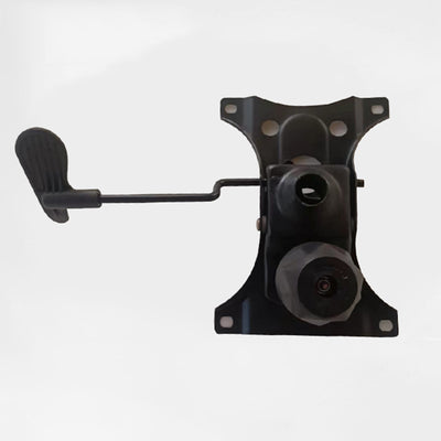 Contemporary Scandinavian Microfiber Leather Metal Square Adjustable Swivel Desk Chair With Backrest Armrests For Home Office