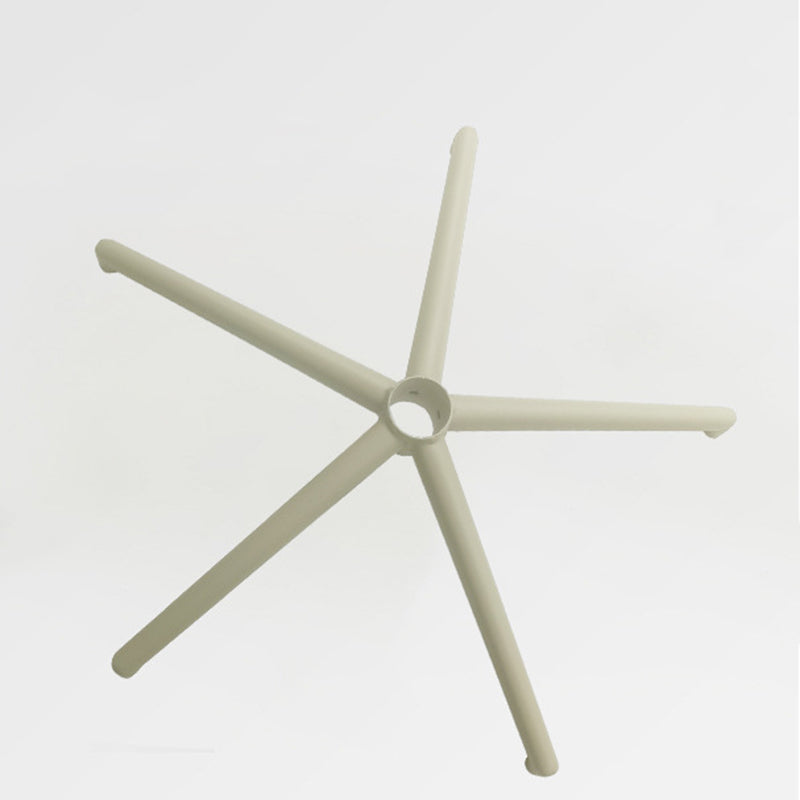 Contemporary Scandinavian Microfiber Leather Metal Square Adjustable Swivel Desk Chair With Backrest Armrests For Home Office