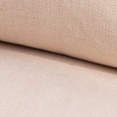 Contemporary Scandinavian Linen Solid Wood Rectangular Curved Accent Chair With Backrest & Armrests For Living Room