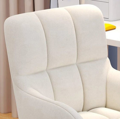 Contemporary Scandinavian Velvet PU Leather Steel Trapezoidal Square Desk Chair With Backrest For Home Office