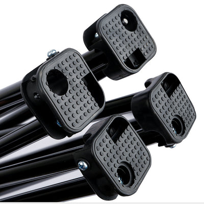 Contemporary Scandinavian Oxford Fabric Steel X-Shaped Folding Outdoor Chair With Backrest For Camping & Beach