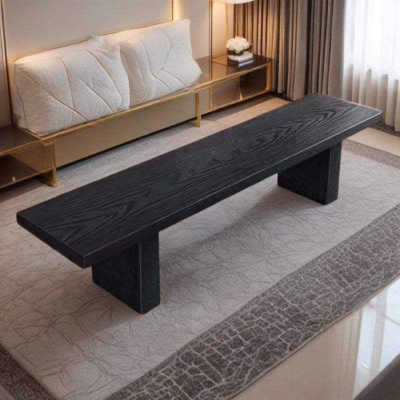 Traditionelle Chinesische Schuhbank aus Kiefernholz für das Wohnzimmer 