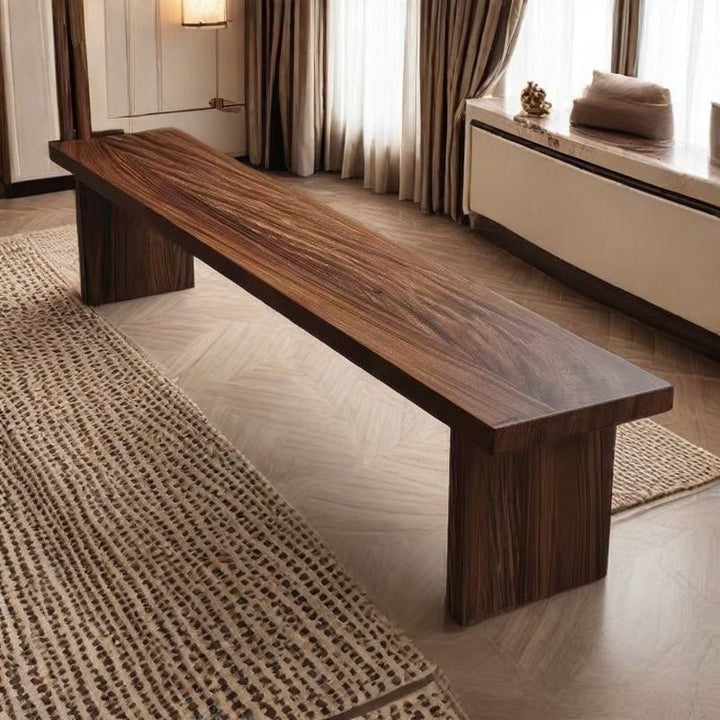 Traditionelle Chinesische Schuhbank aus Kiefernholz für das Wohnzimmer 